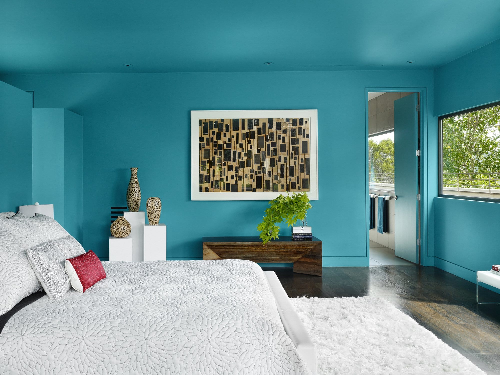 Turquoise Walls