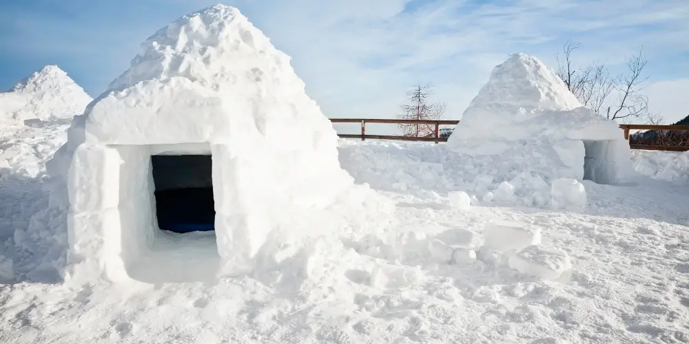 How to build an igloo in your backyard