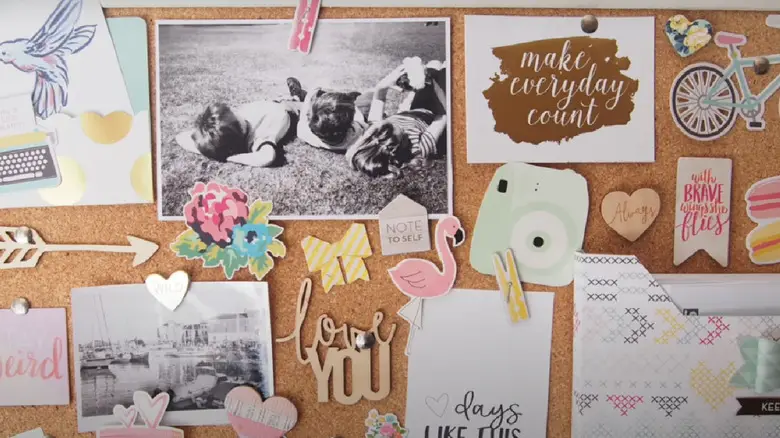 How To Decorate A Cork Board
