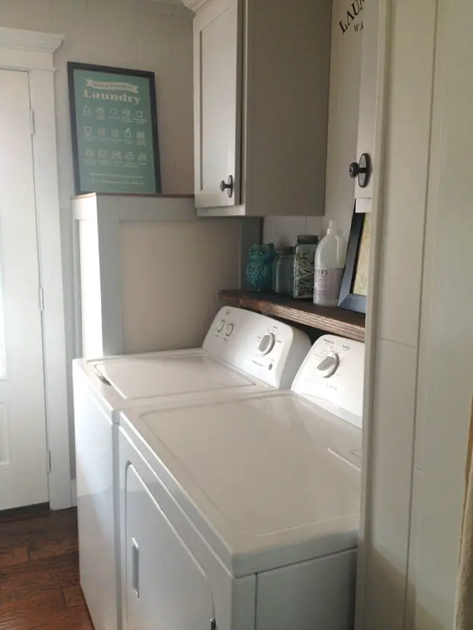 How To Hide Water Heater In Laundry Room