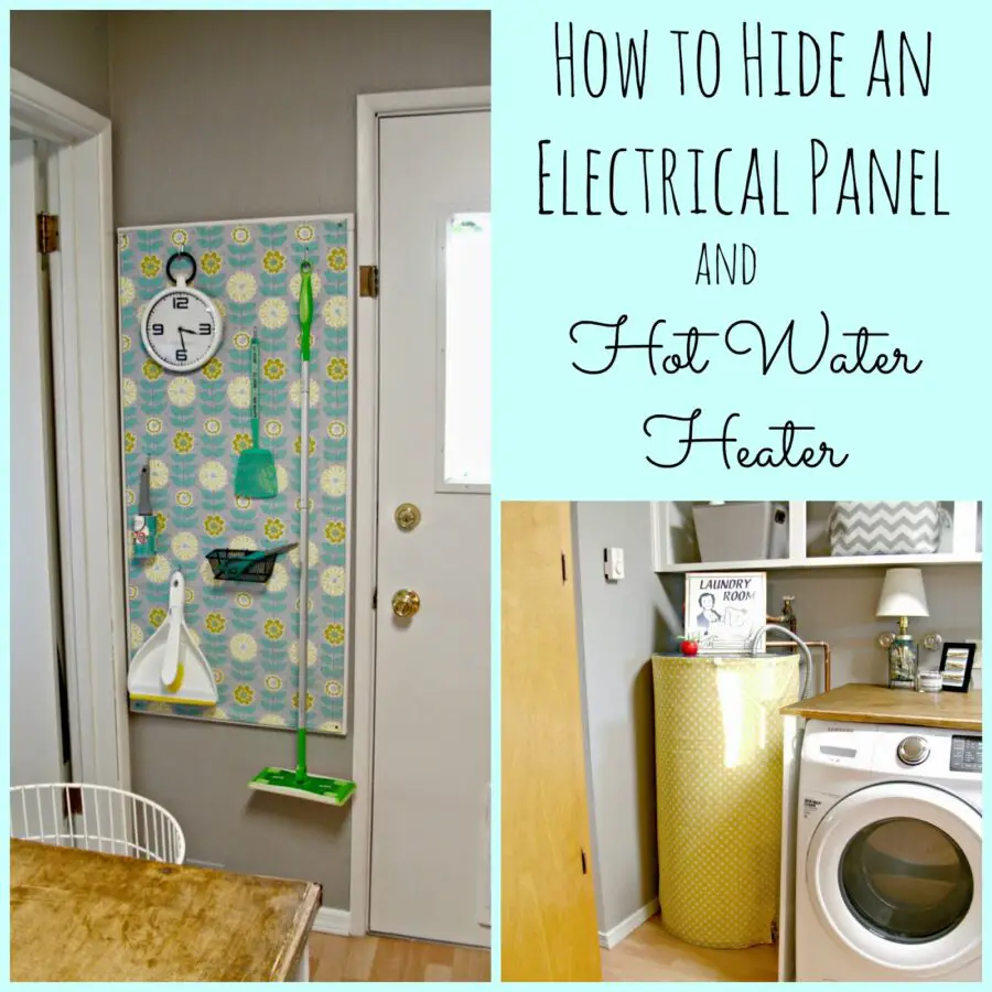 How To Hide Water Heater In Laundry Room