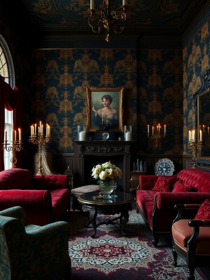 30 Dark Cottagecore Living Room Ideas You’ll Love for a Cozy Aesthetic