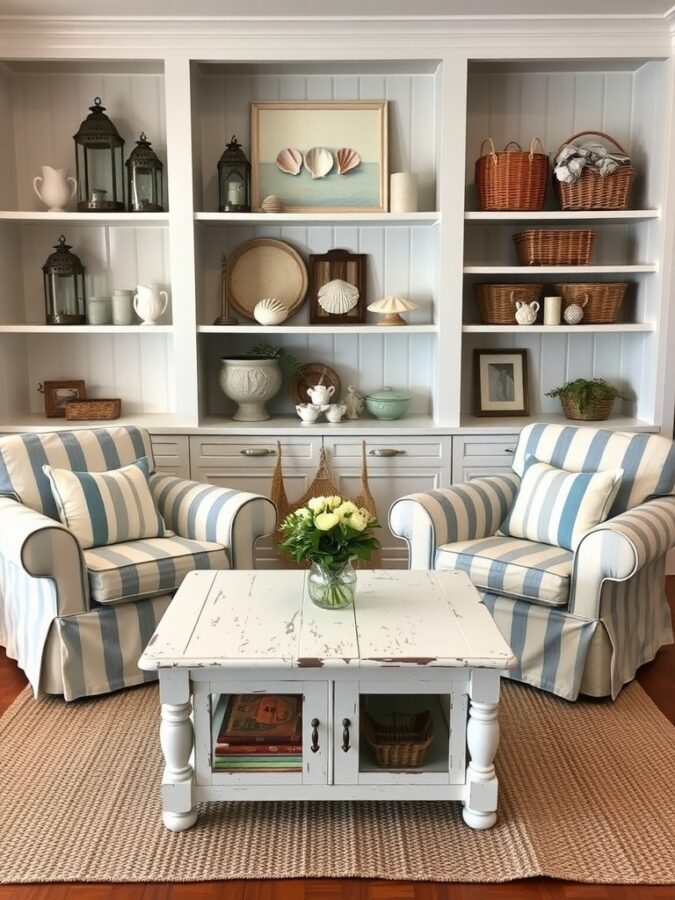 30 Stunning Coastal Living Room Ideas To Bring Beachy Vibes Home