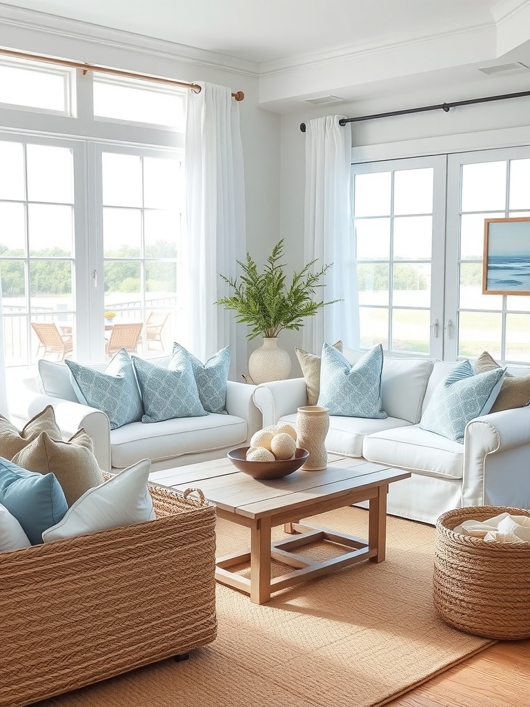 30 Stunning Coastal Living Room Ideas To Bring Beachy Vibes Home