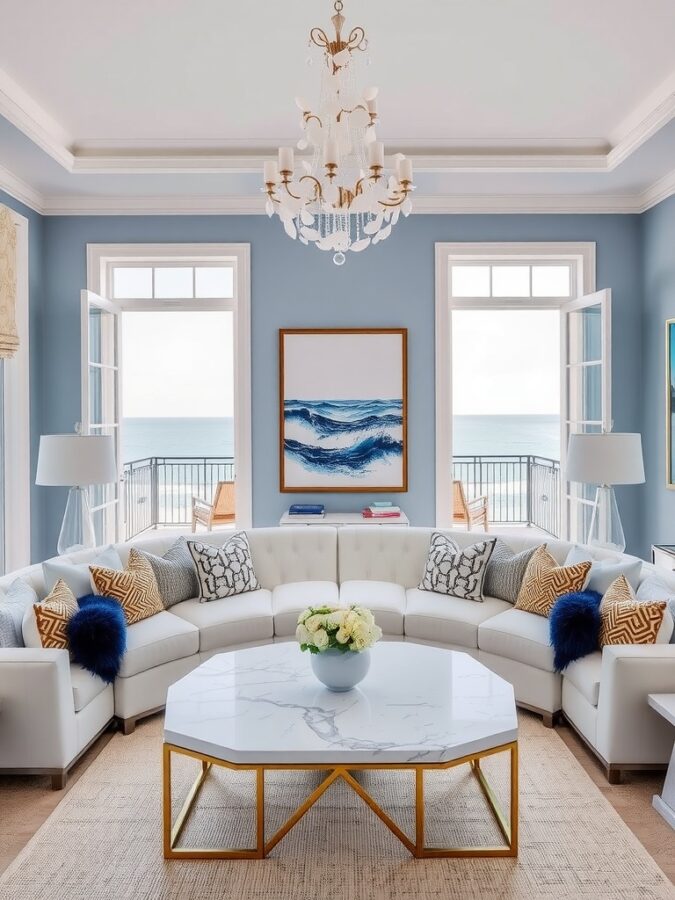 30 Stunning Coastal Living Room Ideas To Bring Beachy Vibes Home