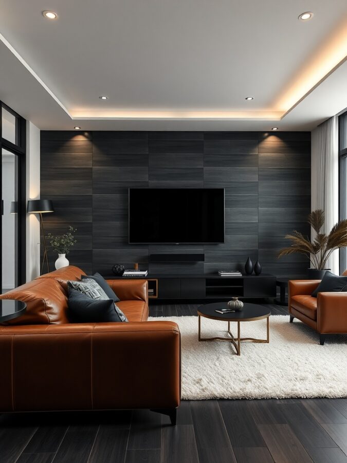 50 Exquisite Brown & White Living Room Ideas: Create Your Perfect Space ...