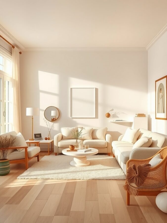 50 Exquisite Brown & White Living Room Ideas: Create Your Perfect Space ...