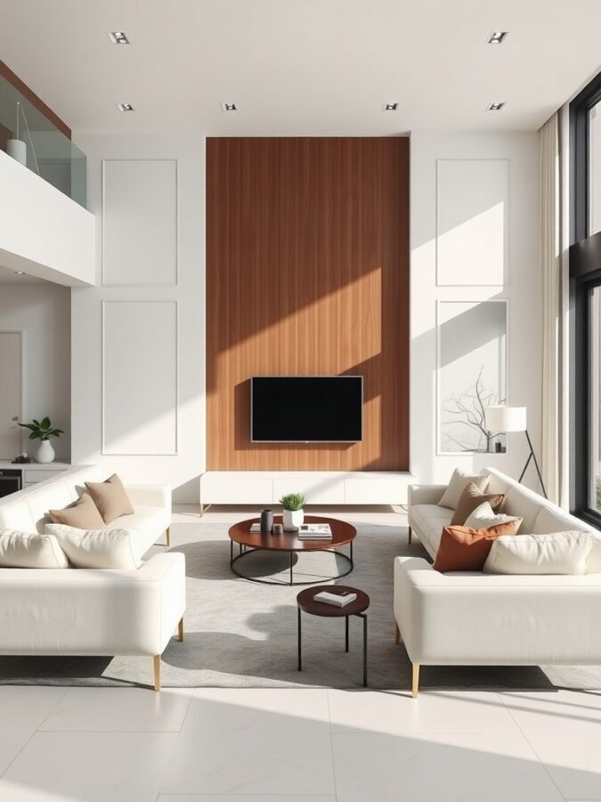 50 Exquisite Brown & White Living Room Ideas: Create Your Perfect Space ...