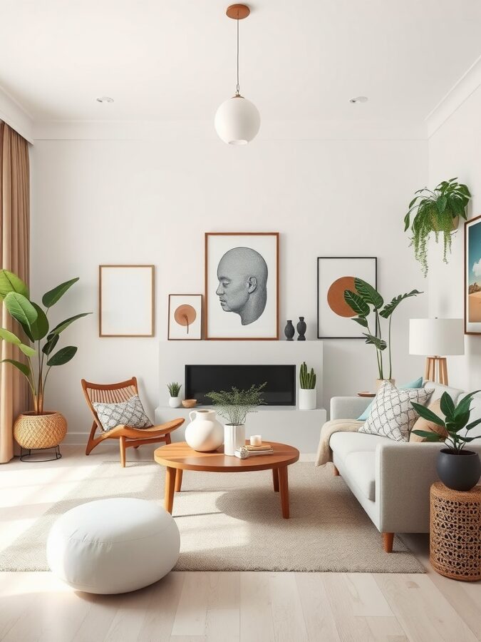 50 Exquisite Brown & White Living Room Ideas: Create Your Perfect Space ...