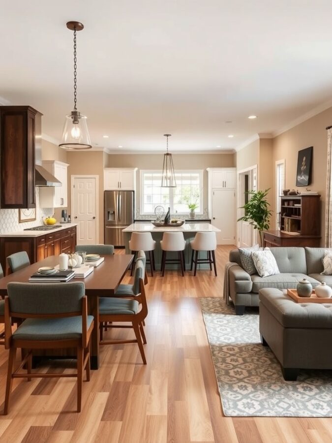 25+ Brilliant Living Room Dining Room Combo Designs for a Harmonious Home