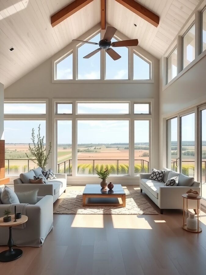 23 Stunning Modern Farmhouse Living Room Designs You’ll Love - Sorting ...