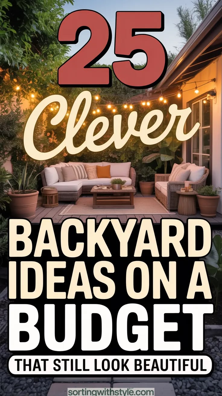 25 Mind-Blowing Backyard Ideas on a Budget You Can DIY This Weekend ...